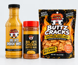 Sauce, Rub & Cracks Trio