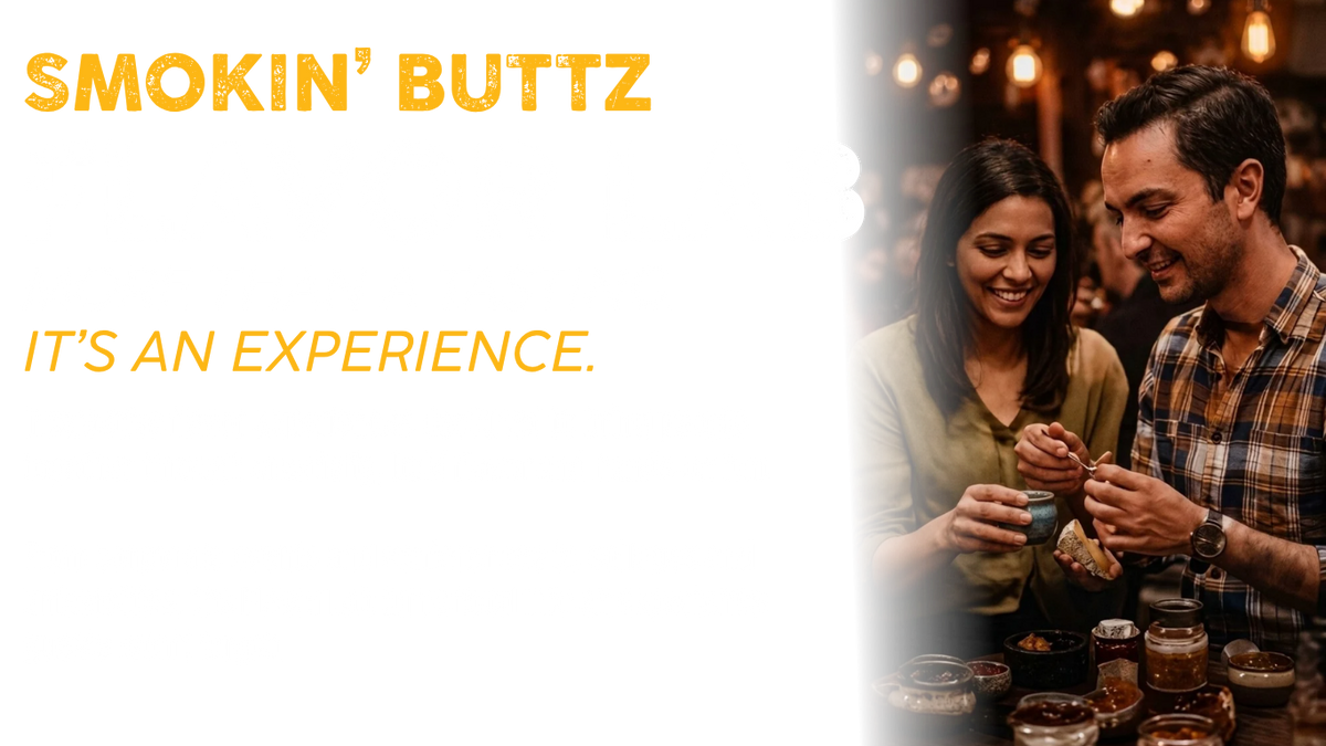 Smokin' Buttz Flavor Lab - more than a tasting, it's an experience. Interactive flavor experiences for corporate events, conferences, colleges and universities.