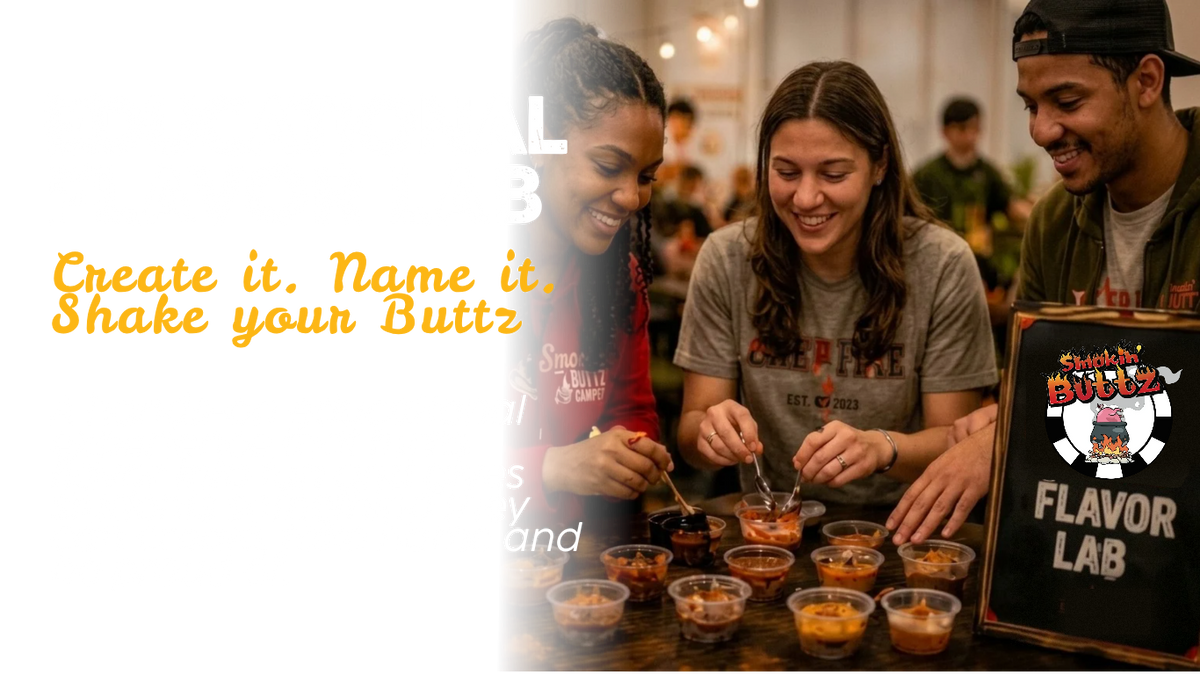 Students creating their own flavor blends at the Smokin' Buttz Educational Flavor Lab