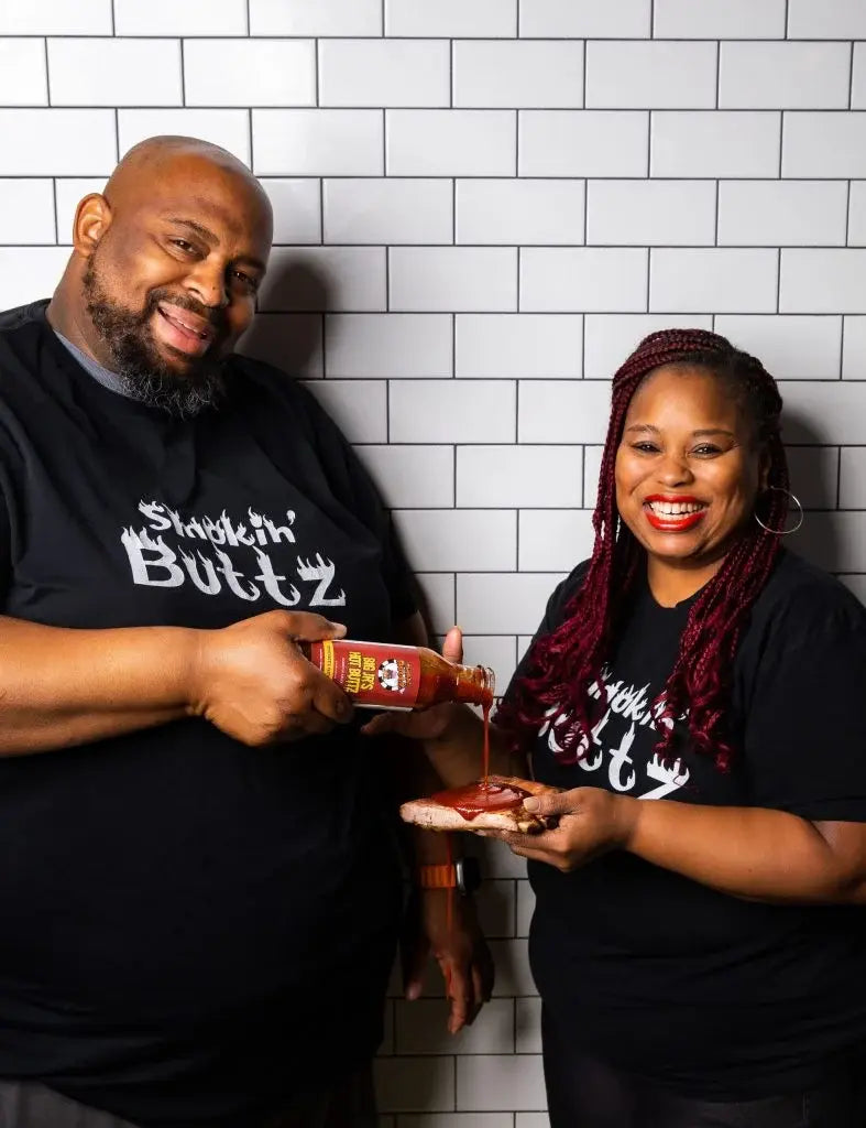Pitmaster John Cathey and Sauce Boss Mylica Cathey